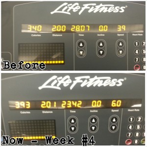 Treadmill Progress 2.0 Miles Week#4