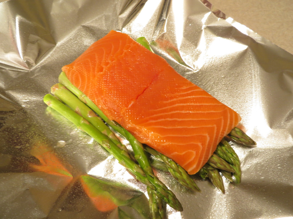 Well Placed Salmon & Asparagus